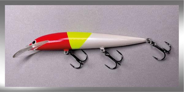 Karikko Wobbler (reduziert mit minimalem Lackfehler), Länge: 13 cm, Farbe: Red Head 028, schwimmend, von Suomen Uistin The Finnish Lure Company (Jarmo Rapala)